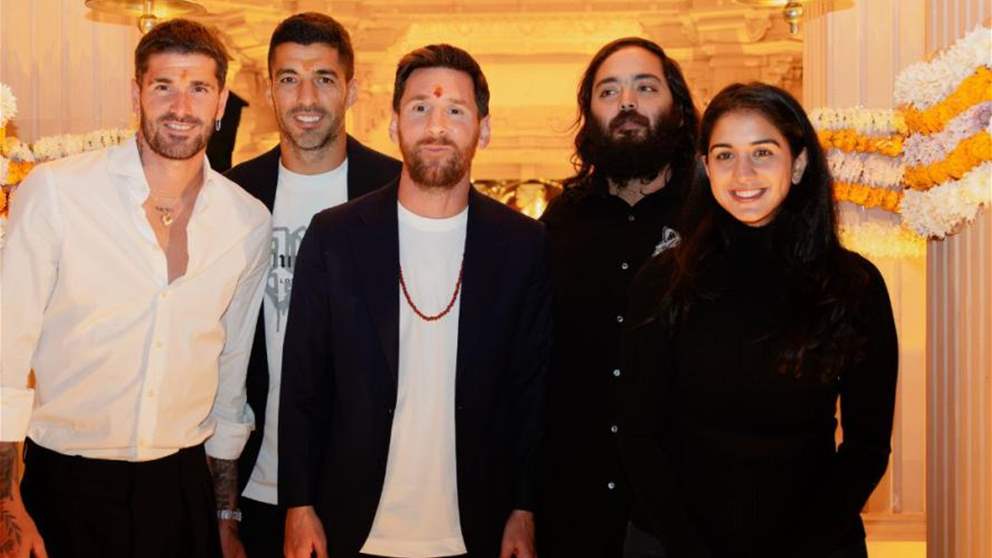 أنانت أمباني يهدي ميسي ساعة نادرة وسعرها فاق التوقعات