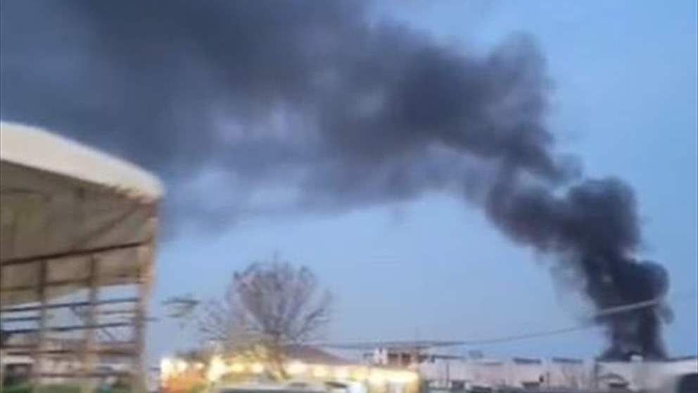 حرق إطارات في طرابلس (فيديو)