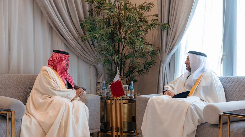 اجتماع قطري سعودي لمناقشة التطورات اللبنانية