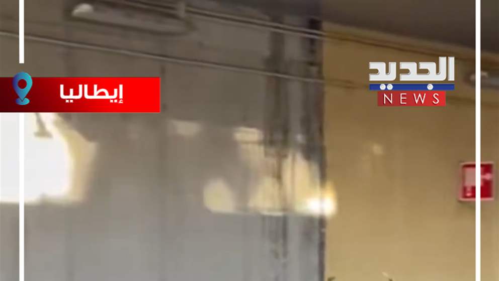 غزال يقتحم محطة قطار (فيديو)