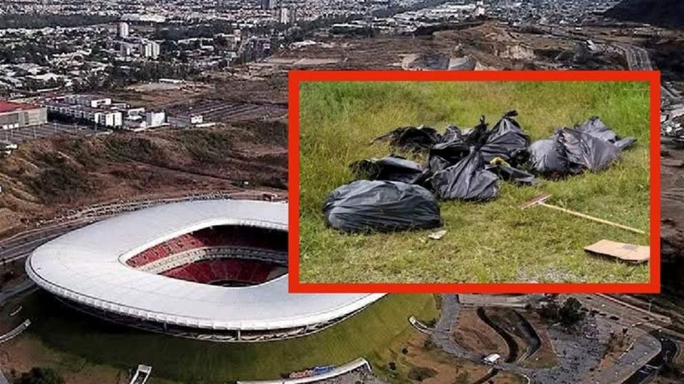 رفات بشرية قرب ملعب كأس العالم 