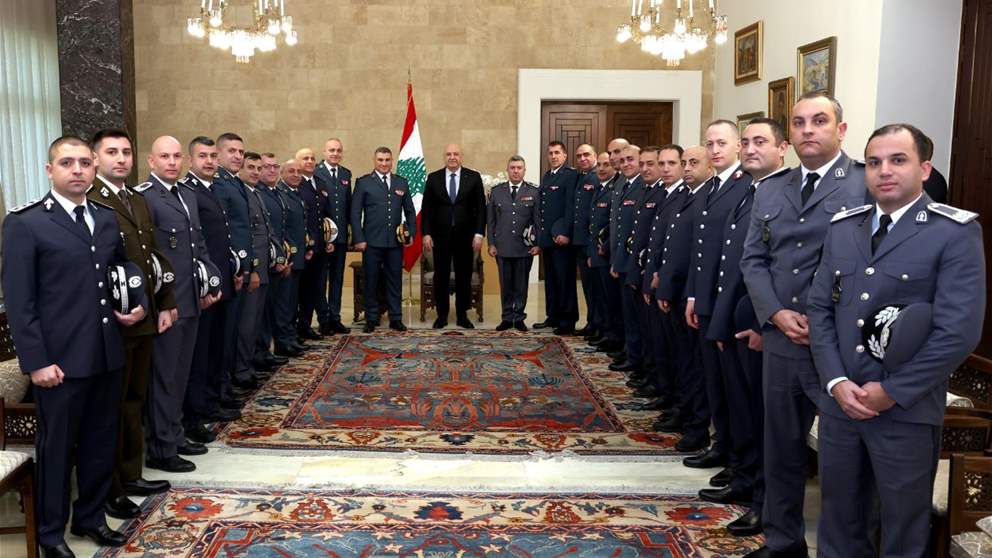 "الأمن" يتصدر لقاءات الرئيس عون في بعبدا 