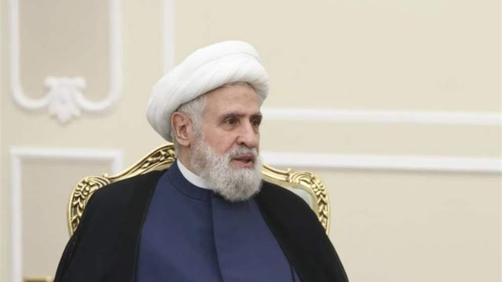 "سنبقى على تعاون مع الدولة والجيش".. نعيم قاسم استقبل عراقجي