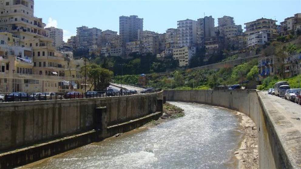 انقاذ كلب من الغرق في نهر أبو علي (فيديو)