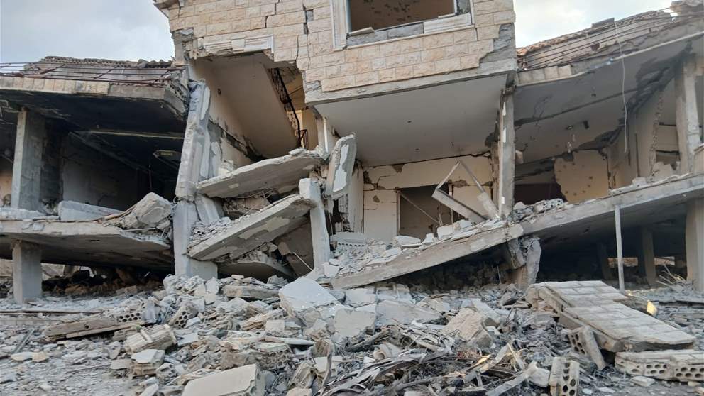 قوة اسرائيلية تسللت وفجرت منزلا وسط بلدة كفركلا الحدودية (صورة)