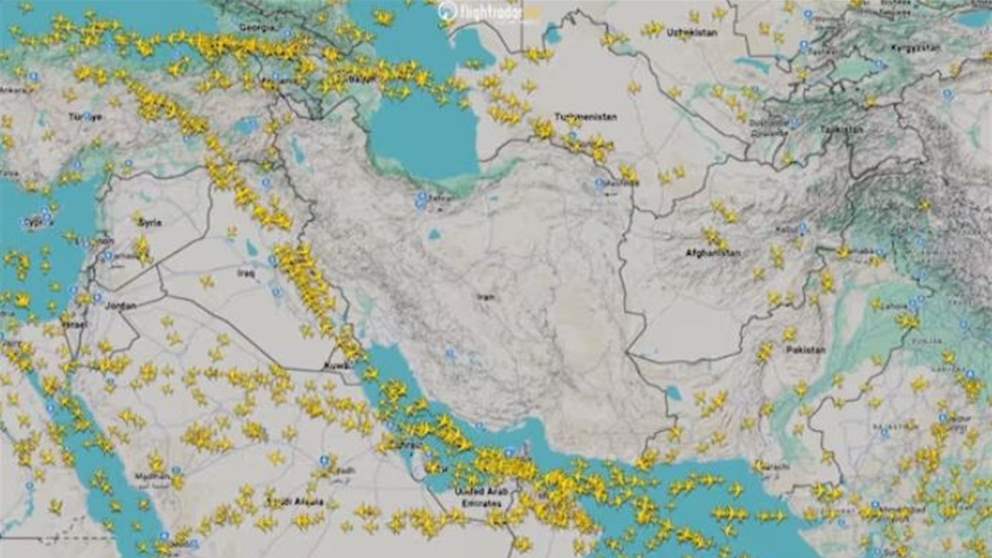 شركات طيران أوروبية تتفادى الأجواء الإيرانية والعراقية