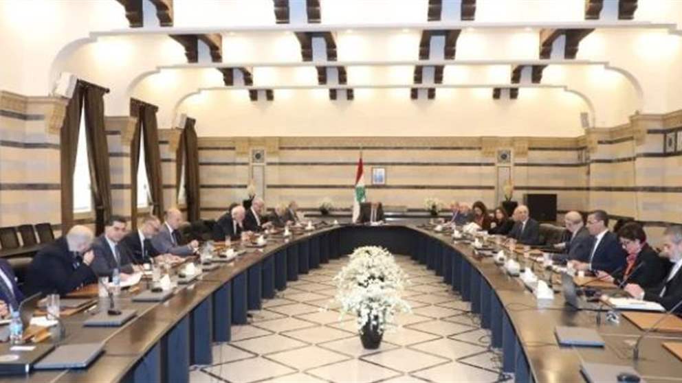 جلسة مجلس الوزراء في السراي.. مراسل الجديد ينقل الأجواء 