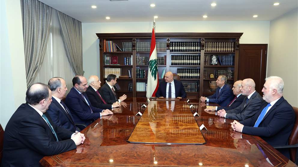 كرامي من بعبدا: نؤيد قانون الفجوة المالية