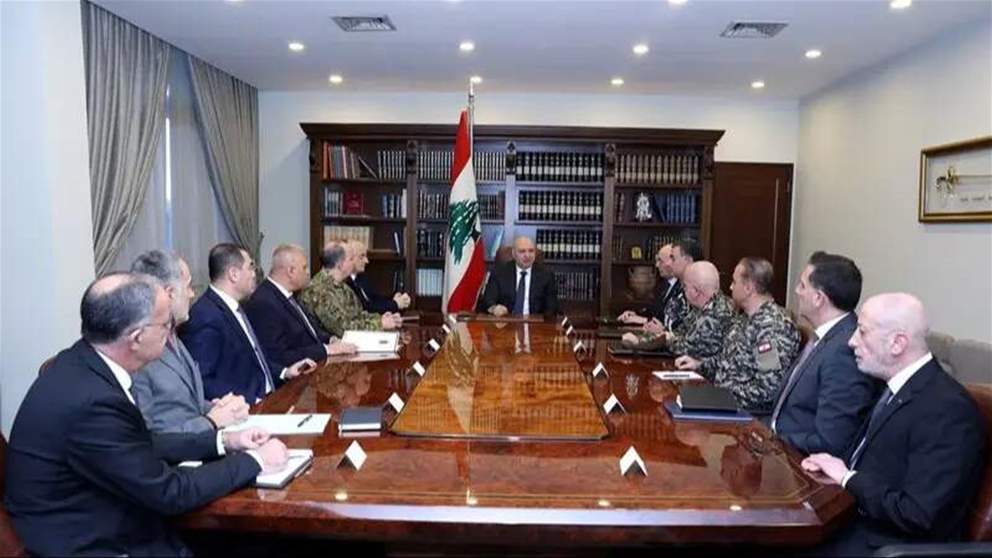 حول رواتب العسكريين… اجتماع أمني برئاسة الرئيس عون