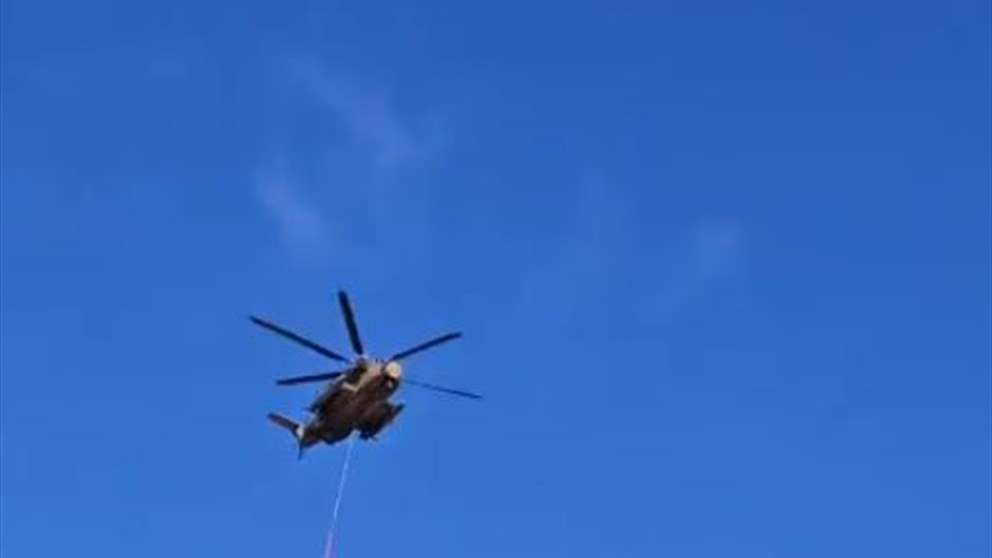 لحظة تحطم مروحية اسرائيلية - شاهد الفيديو 