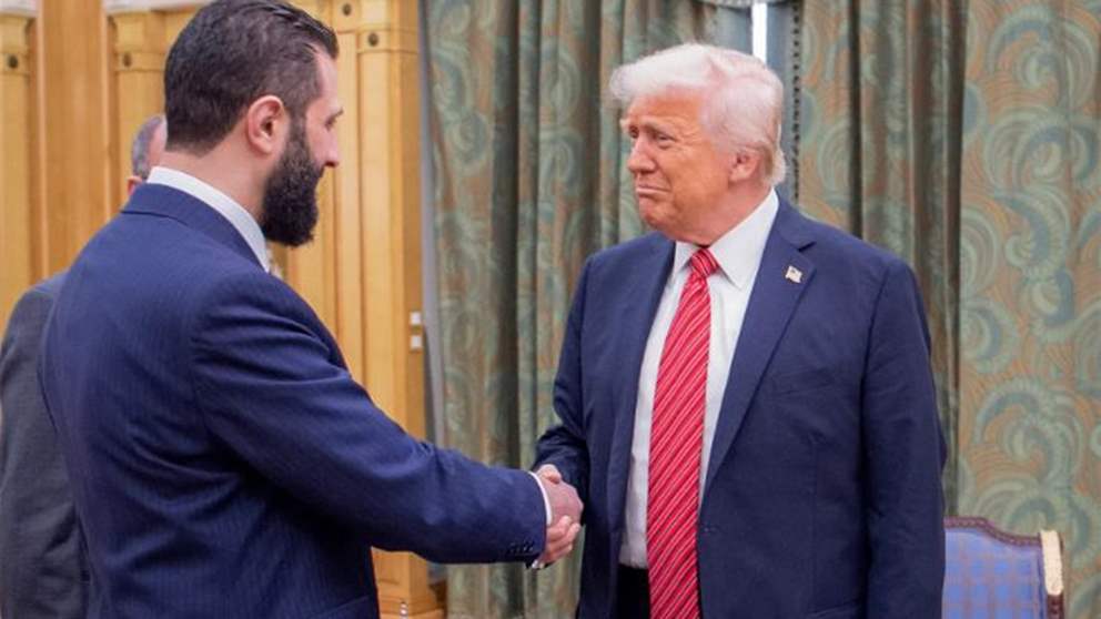 اتصال هاتفي بين ترامب والشرع.. وهذا ما دار بينهما