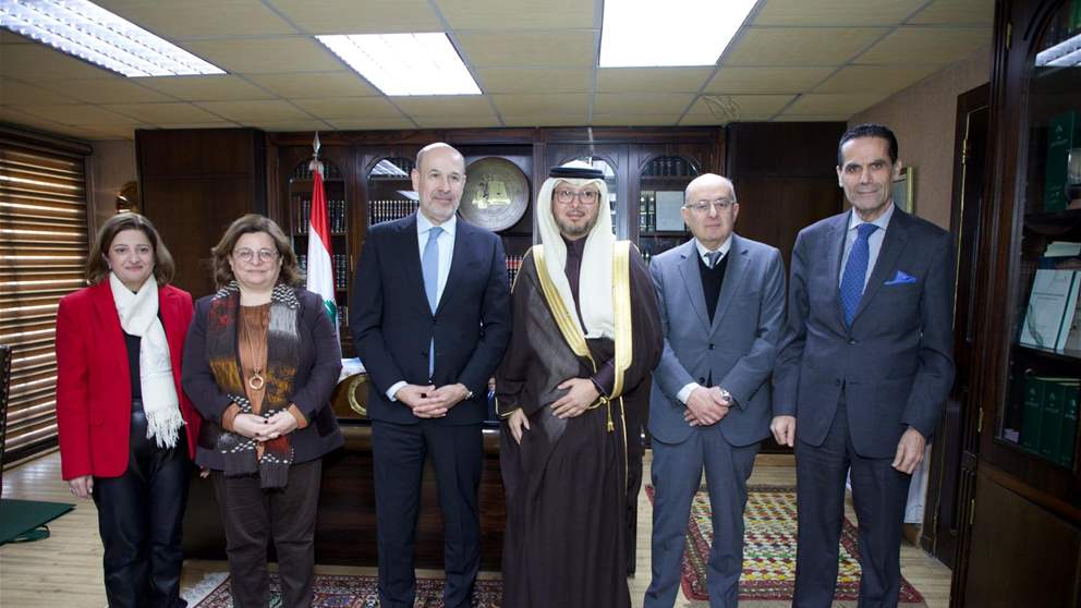 سفير المملكة في لبنان يزور رئيس ديوان المحاسبة