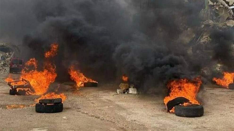 بالصورة - قنبلة إسرائيلية على تظاهرة في كفركلا