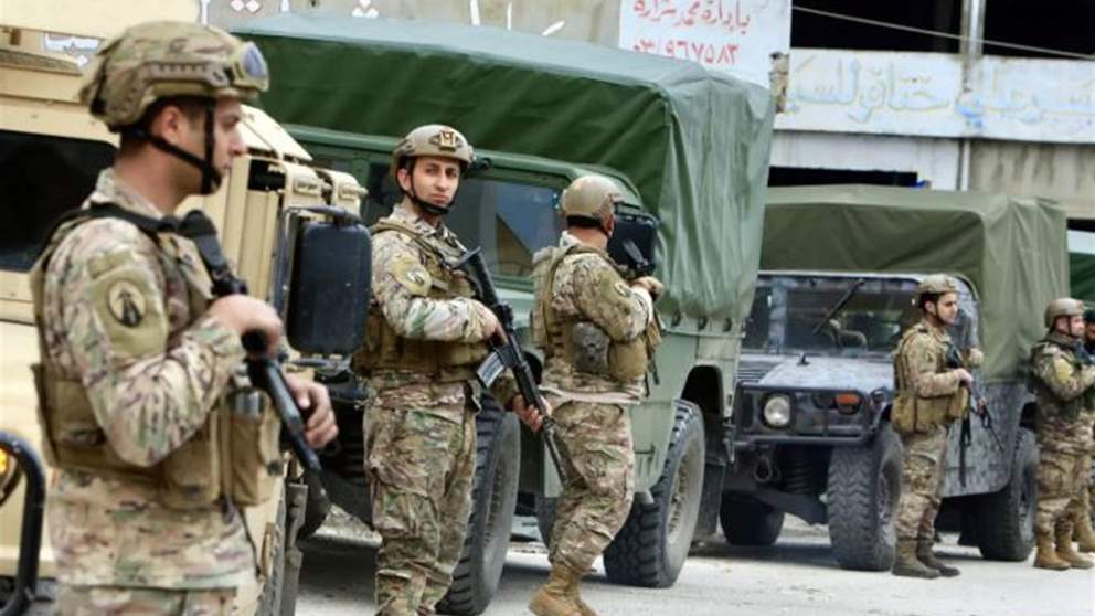 الجيش اللبناني: الاعتداءات الإسرائيلية المدانة تعيق جهود الجيش وتعرقل استكمال تنفيذ خطته