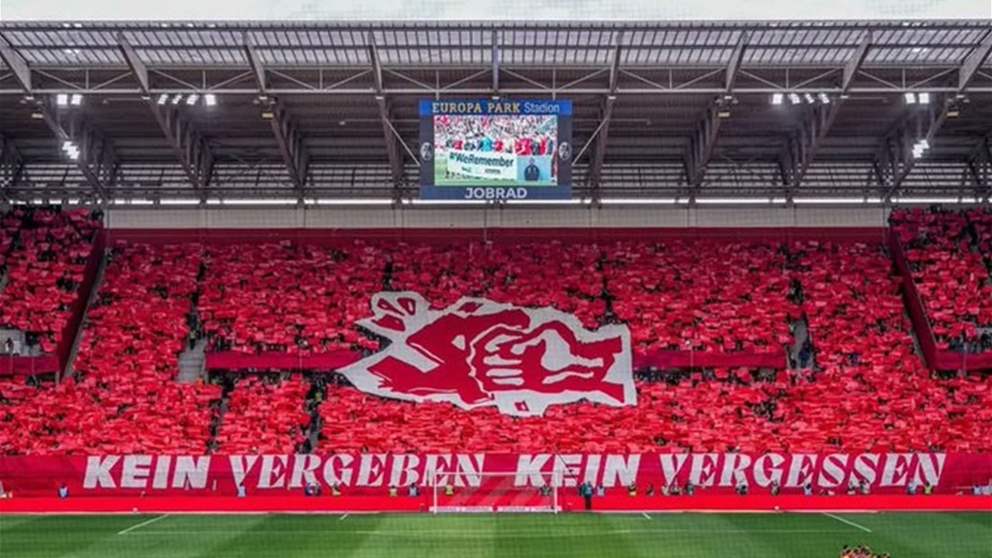 جمهور فرايبورغ يقاطع فريقه بسبب الفريق الاسرائيلي