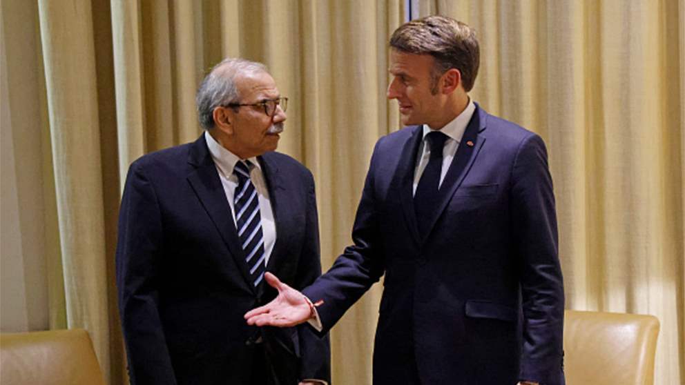 وصول الرئيس سلام الى قصر الايليزيه للقاء الرئيس الفرنسي