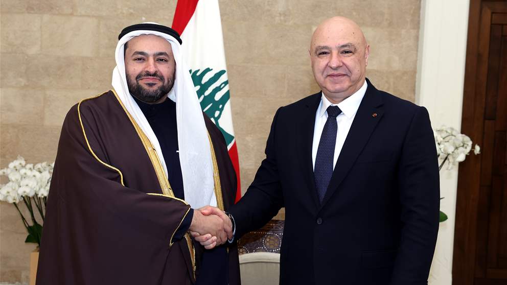 "شكراً قطر".. إليكم أجواء اللقاء بين الرئيس عون ووزير الدولة القطري