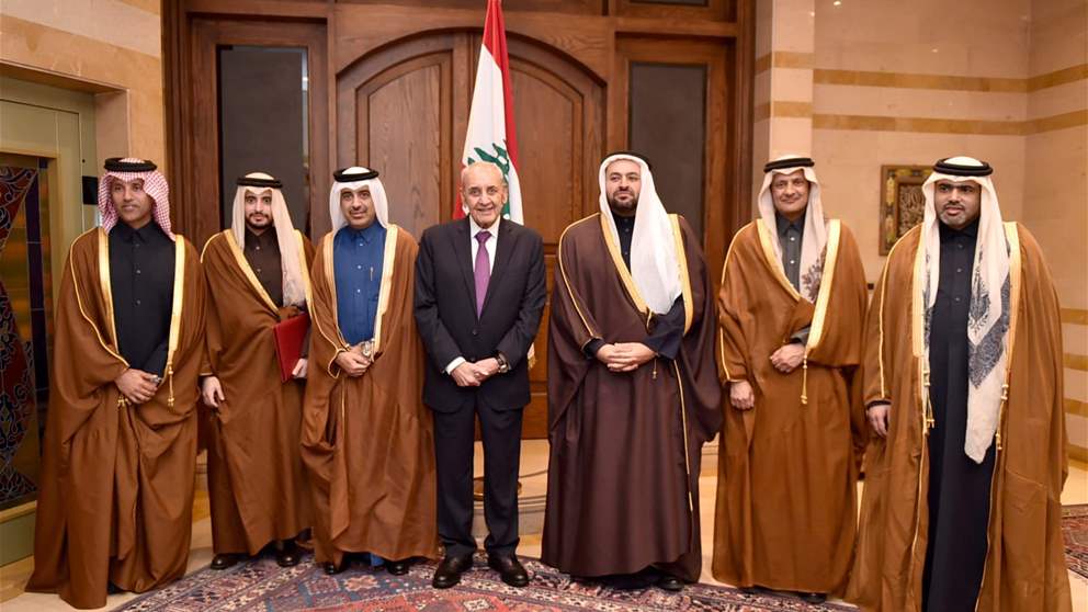 "دعم الجيش وإعادة الإعمار".. بين بري والخليفي