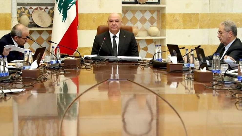 مجلس الوزراء يلتئم في بعبدا.. مراسل الجديد يوافينا بالتفاصيل