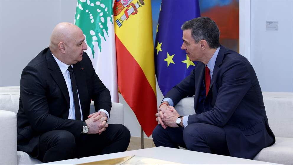 عون من مدريد: نثمّن دعم إسبانيا للجيش ونأمل ضغطاً أوروبياً على إسرائيل