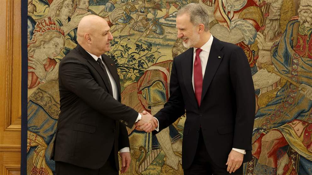 عون اختتم زيارته إلى إسبانيا والتقى الملك فيليبي السادس