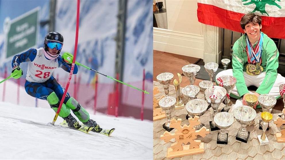 أندريا حايك: لبناني بعمر 17 عاماً في أولمبياد كورتينا الشتوي