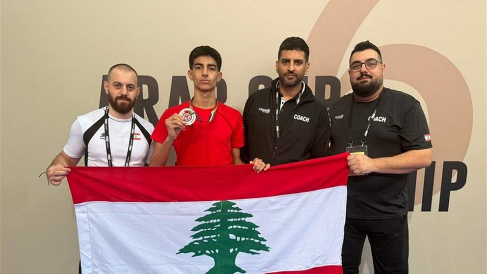 ميدالية برونزية لايلي حايك في بطولة الفجيرة بالتايكواندو