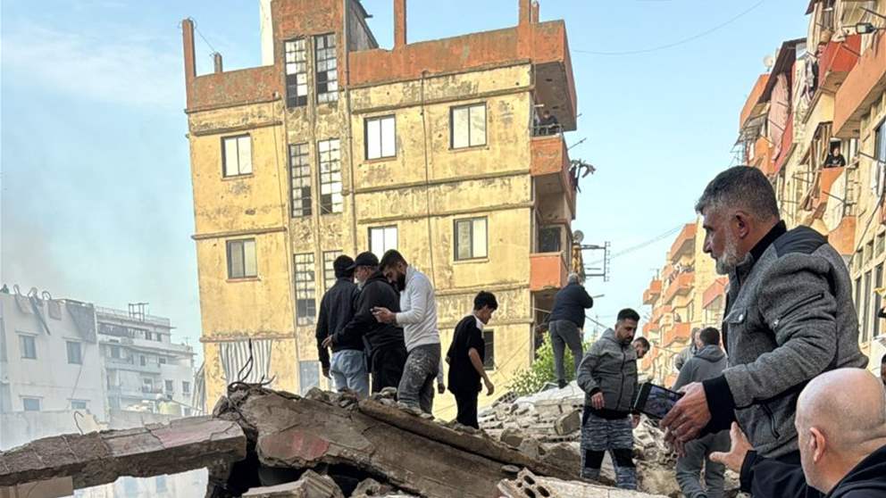 انهيار مبنى جديد في طرابلس.. التفاصيل مع مراسل الجديد