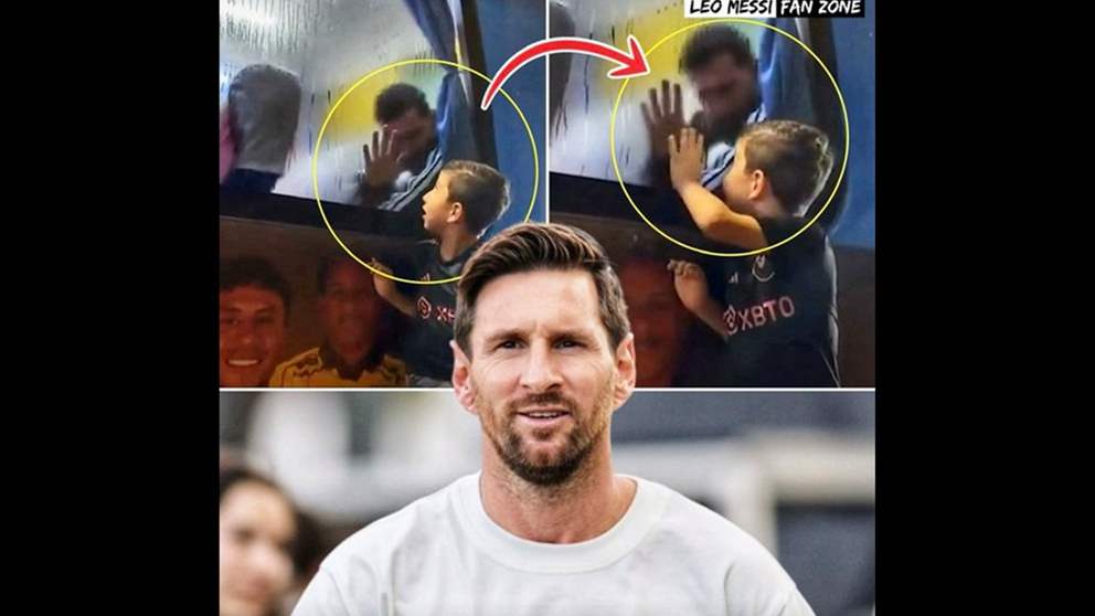 فيديو - قصة ميسي والطفل تخطف الأنظار في الإكوادور