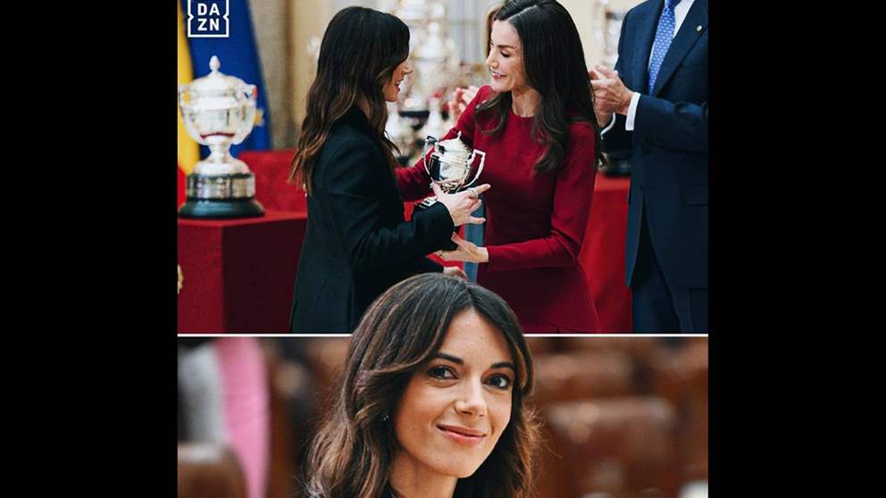 بيد الملكة .. أيتانا بونماتي تتوّج بجائزة "الرياضة الوطنية" 