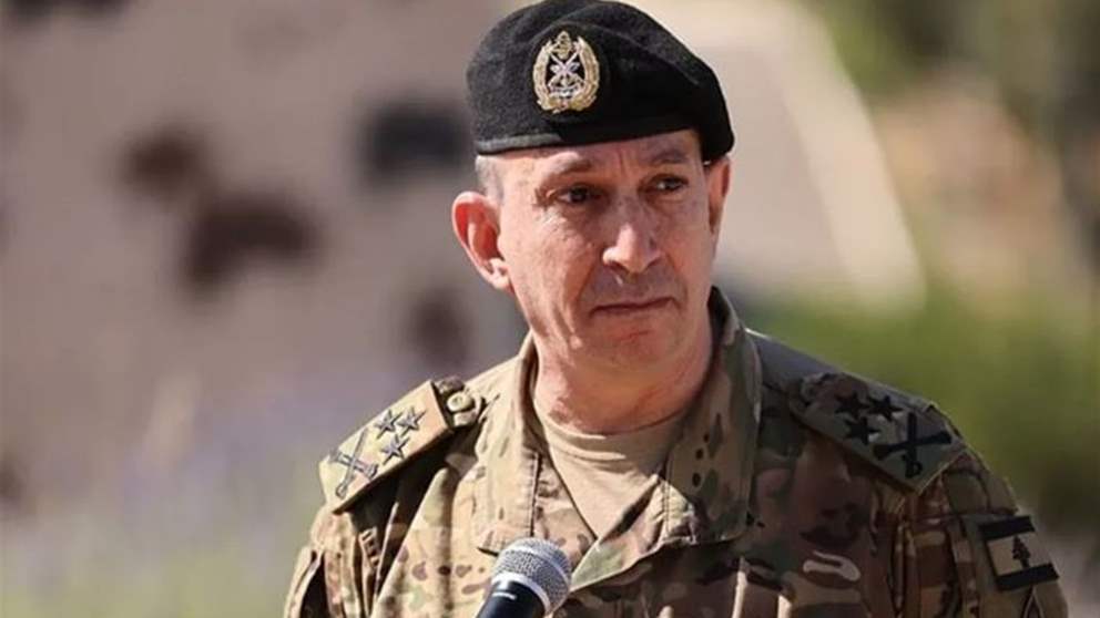 بالفيديو.. لحظة وصول قائد الجيش للقاء الرئيس بري