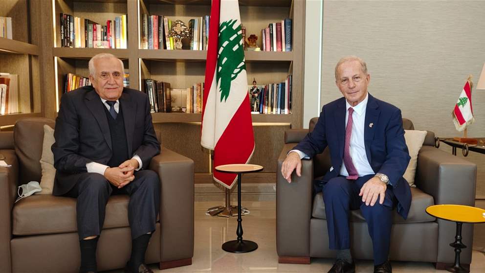 لقاء سليمان والسفير الأميركي: دعم الدولة وحصرية السلاح في صلب البحث