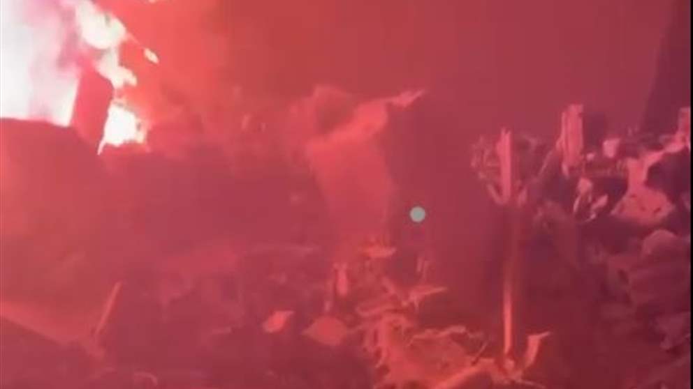 بالفيديو: المنزل المستهدف بين بدنايل وقصرنبا