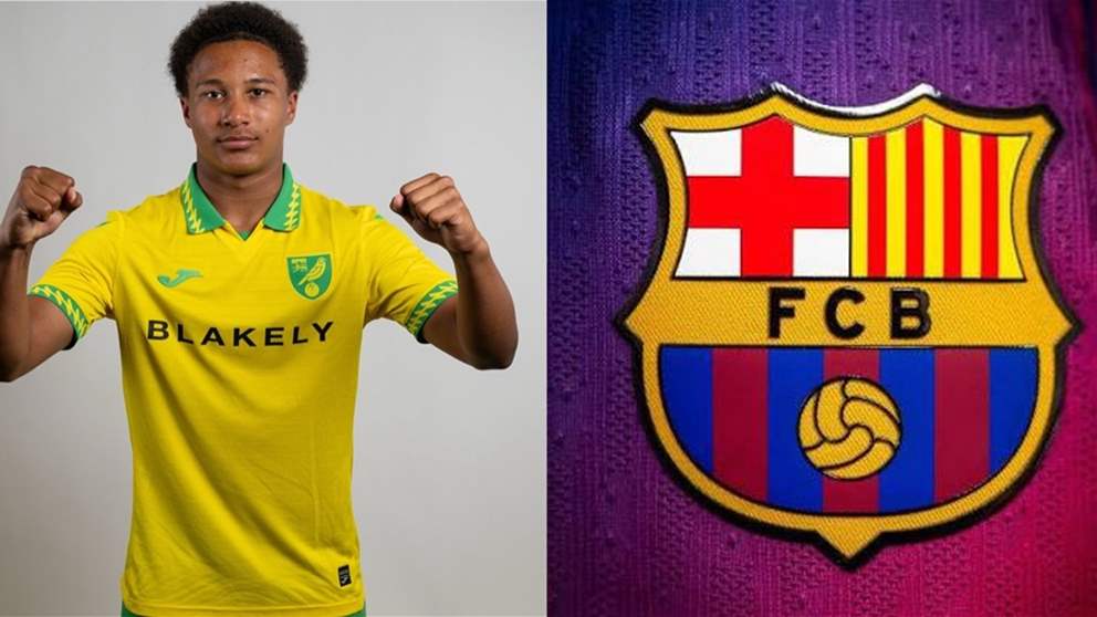 الموهبة الإنجليزية الصاعدة على أبواب برشلونة