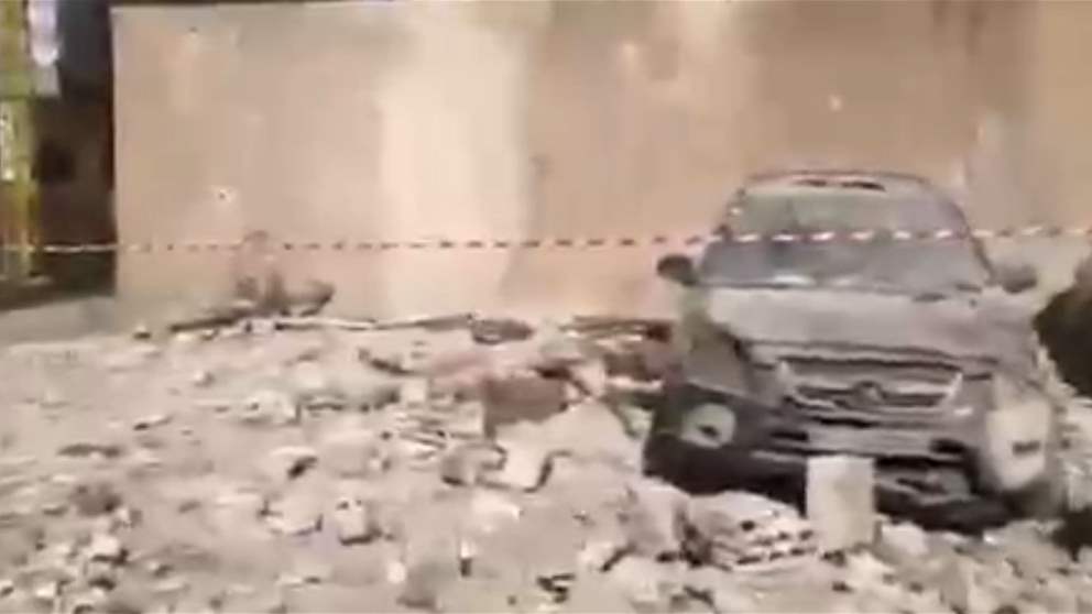 مشاهد من حجم الدمار جرّاء الغارات على بلدة تمنين البقاعية امس (فيديو)