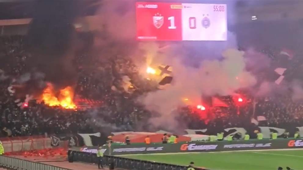 فيديو - تحول المزاح الى جدّ واشتعل المُدرّج 