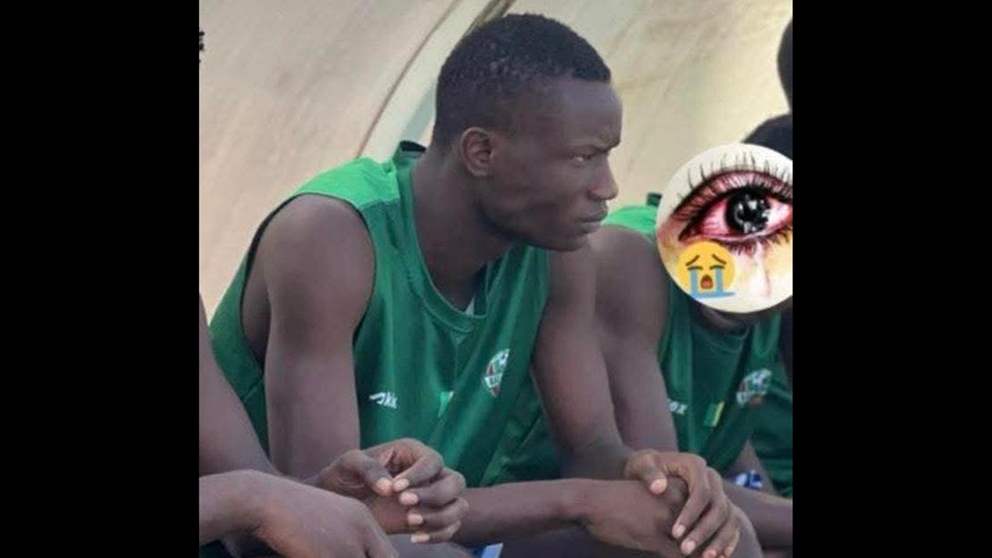 وفاة اللاعب السنغالي الشاب في الميدان