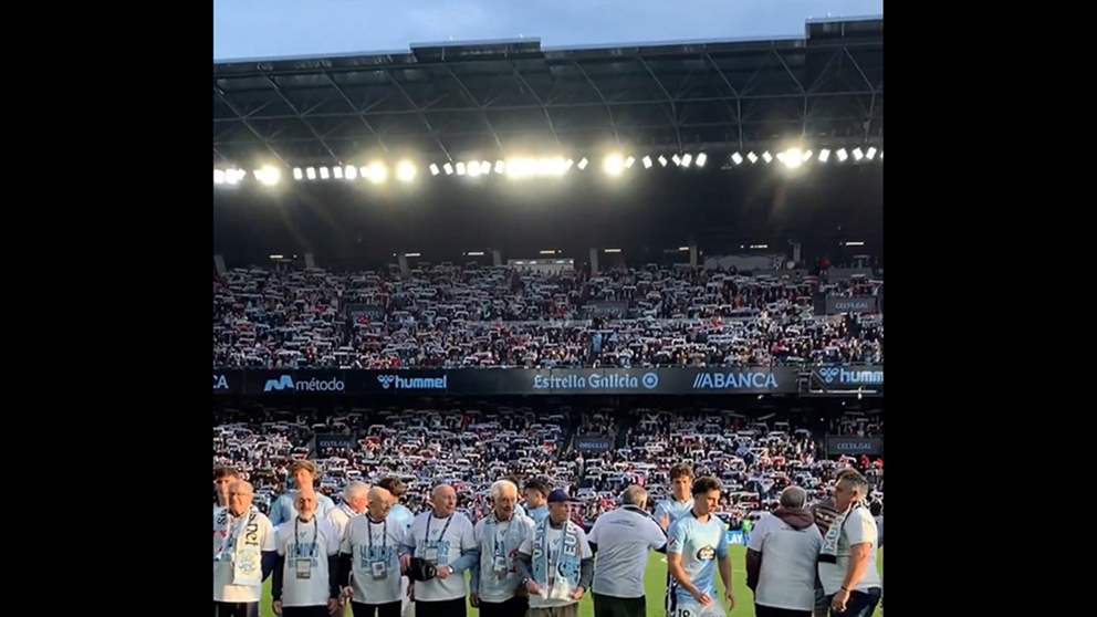 فيديو - سيلتا فيغو يستبدل "الأطفال" بكبار السنّ من مشجّعيه التاريخيّين