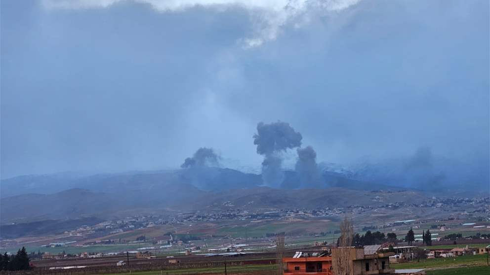 تصعيد إسرائيلي عنيف بقاعًا.. وأفيخاي يزعم