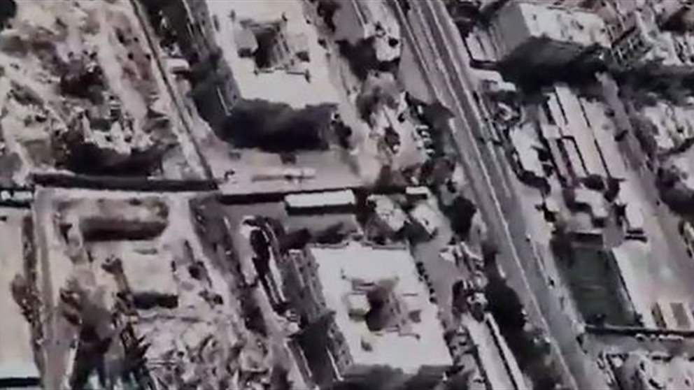 شاهد لحظة استهداف مقر القيادة الايرانية