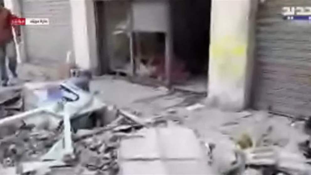 مراسل الجديد يعاين الأضرار من قلب الضاحية 