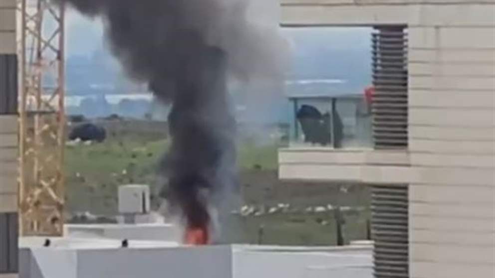 بالفيديو - سقوط لشظايا صواريخ ايرانية في تل ابيب