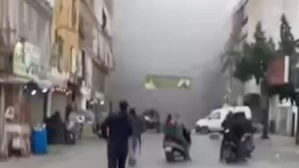 بالفيديو - حي ماضي في حارة حريك بعد الغارة