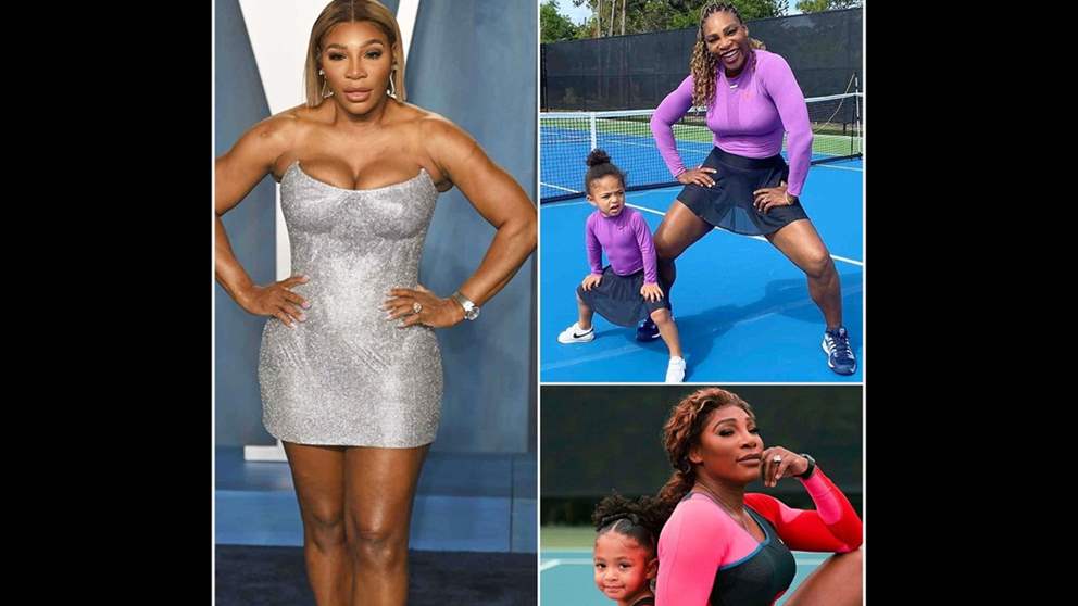 سيرينا وليامز تعطي ابنتها 7 دولارات اسبوعياً .. وبشروط