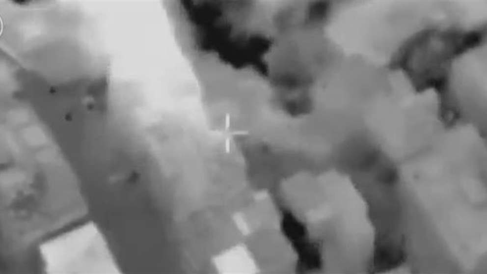  الجيش الإسرائيلي ينشر مشاهد لقصف الضاحية الجنوبية لبيروت ليلاً (شاهد الفيديو) 
