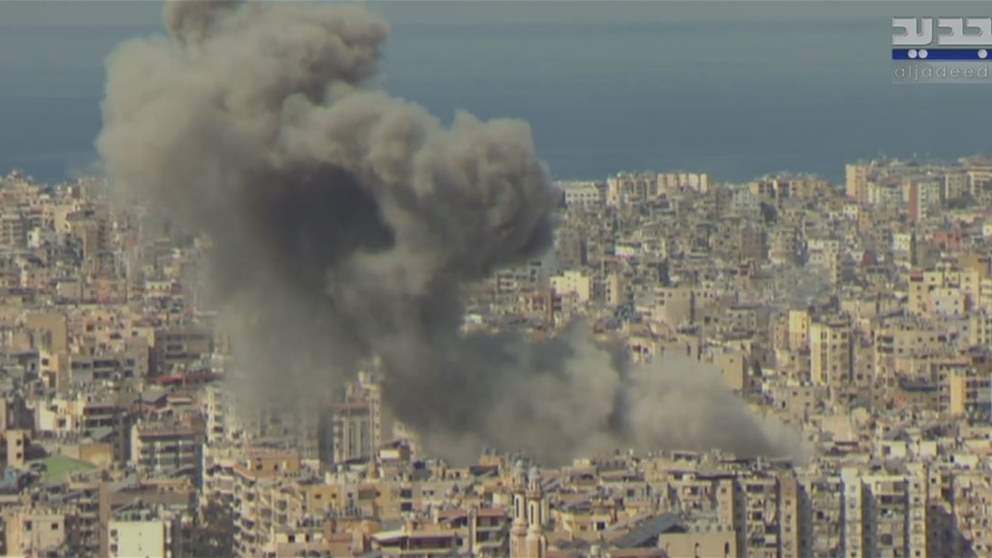 بالفيديو.. لحظة استهداف الجاموس في الضاحية الجنوبية 