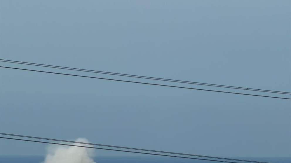 من صيدا.. مراسلة الجديد تنقل المشهد بعد الغارة الإسرائيلية 