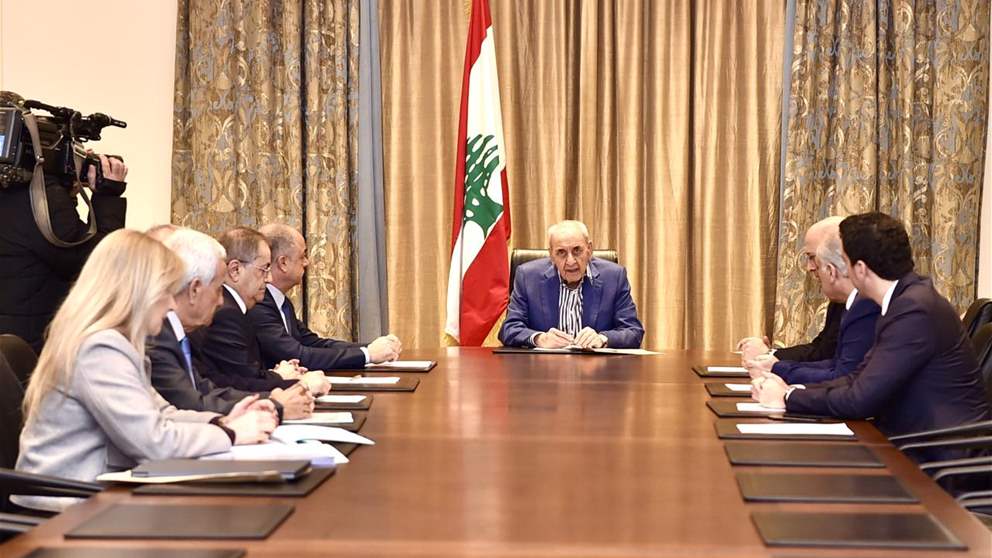 لقاءات في عين التينة.. وبحث في الأوضاع المستجدة 