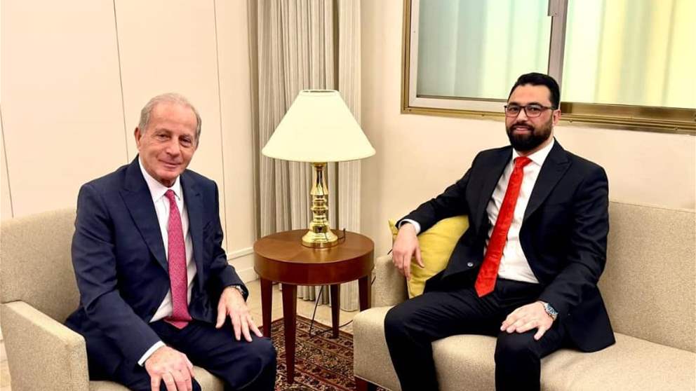 الهزاع يلتقي السفير الأميركي في بيروت ويبحثان قضايا مشتركة