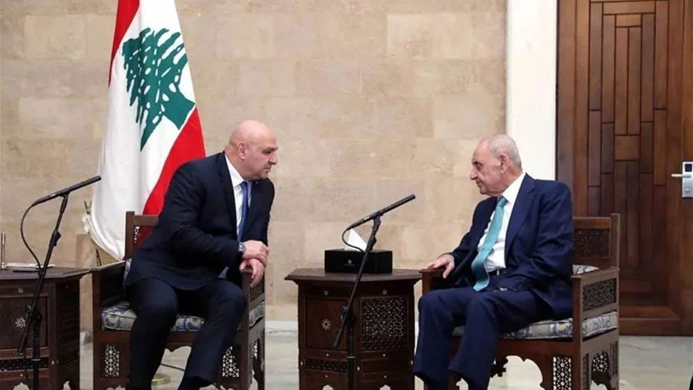 من بعبدا.. بري يمنح "الضوء الأخضر" (نداء الوطن)